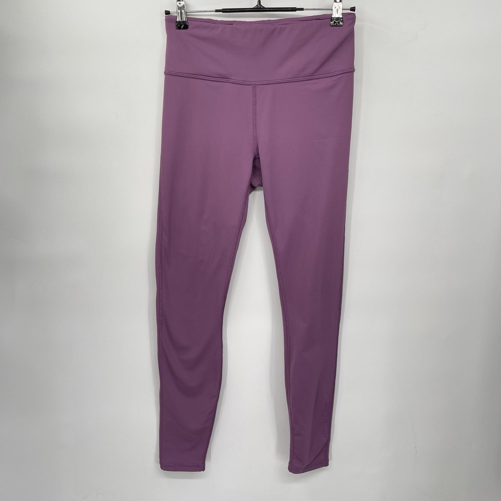 Fabletics S Purple High Rise Activewear Leggings Women Compression Hidden Pocket